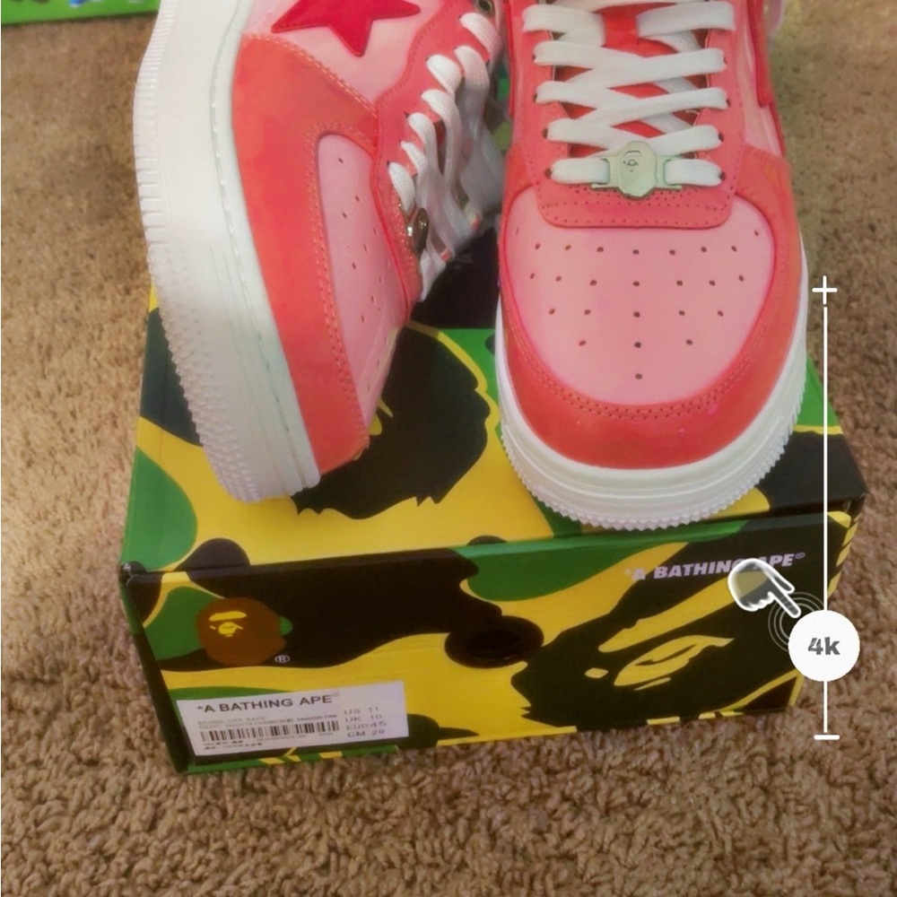 Bapesta pink Low - Picture 8 of 8